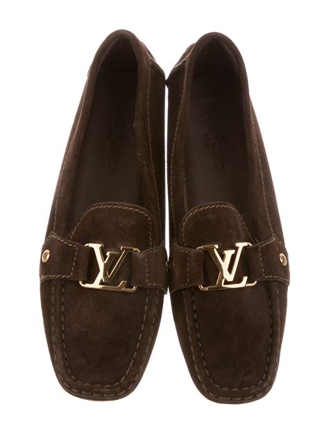 louis vuitton chunky loafers|louis vuitton suede loafers.